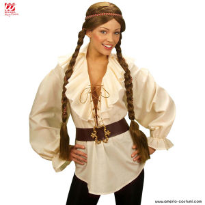 Cămașă Renaștere Femeie Pirată Bej