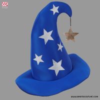 Sombrero de mago con estrellas