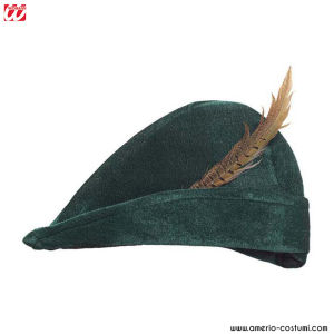 PRINCE OF THIEVES HAT with feather