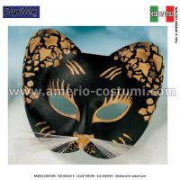 Maschera GATTONE - NERO/ORO