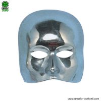 Maschera MEZZO VISO METALLIZZATA - ORO