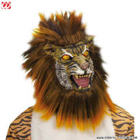 Maschera Tigre con capelli