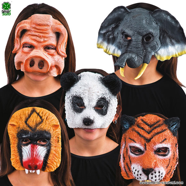 Animal Mask Jr assorted designs