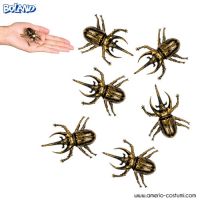 CF. 6 SCARABEO ORO - 6x5 cm