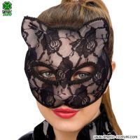 Maschera GATTO CON PIZZO NERO