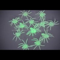 Pcs. 12 Spiders glow in the dark