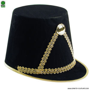 Black Majorette Hat