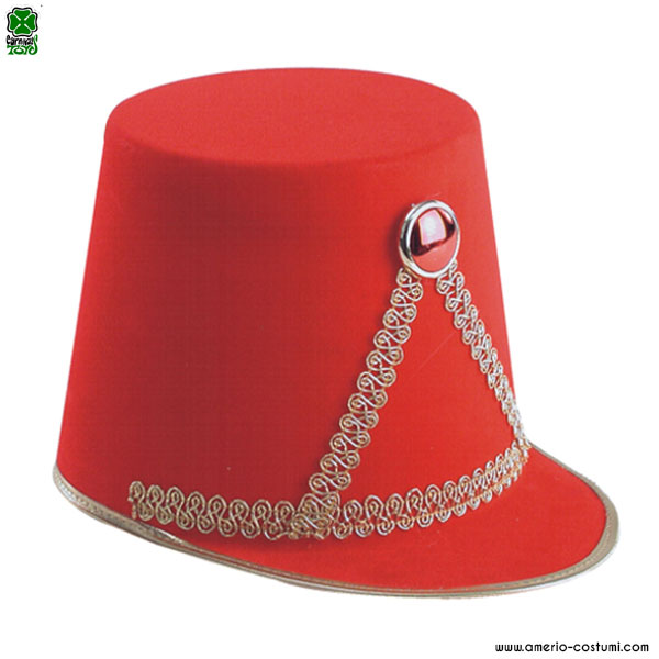 Red Majorette Hat