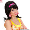 60s Mod Black Wig