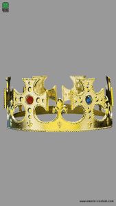 Couronne de roi d'or