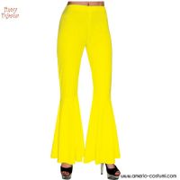 Pantalon Hippie Femme Jaune