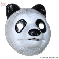 Maschera Panda Jr plastica