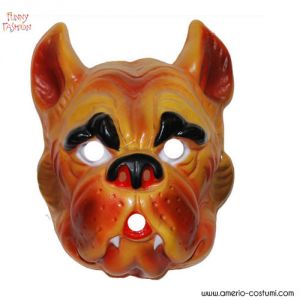 Maschera Bulldog plastica