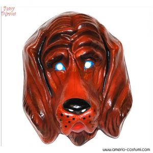 Maschera Cane plastica