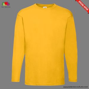 T-Shirt maniche lunghe Gialla