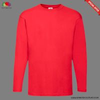 T-Shirt maniche lunghe Rossa Jr