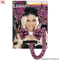 Set Travestimento Leopardo Rosa