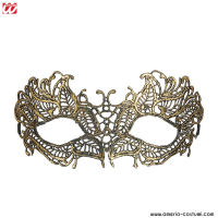 ANTIQUE GOLD LACE EYEMASK