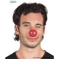 Nez de clown en plastique