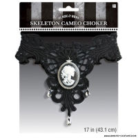 Collare con cameo -  SKELETON