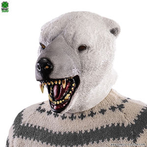 Maschera Orso Bianco lattice