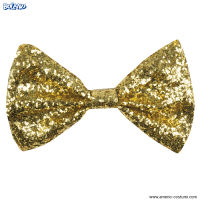 Gold Glitter Bow Ti