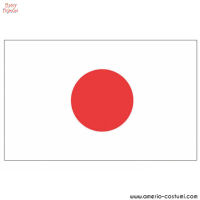 Bandera Japón 90x150