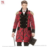 JACQUARD Manteau Homme - Rouge