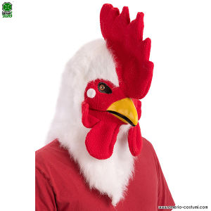 Maschera Gallo con bocca movibile