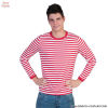 White Red Striped Shirt