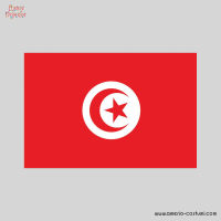 Drapeau Tunisie 90x150