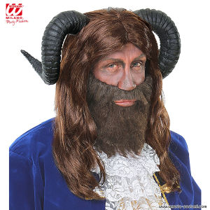 Beast Wig with Horns