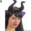 Diadema MALEFICENT de tela