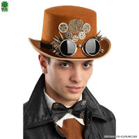 Cilindro STEAMPUNK con occhiali - 12 cm