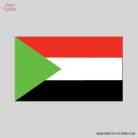 Bandiera Sudan 90x150