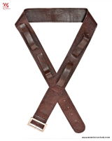 Ceinture avec 4 étuis - Marron