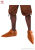 Medieval Brown Shoe Covers