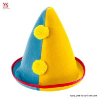 Felt Clown Cone Hat