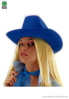 Cappello Texas Blu