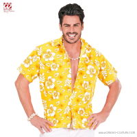 Camicia Hawaiana Gialla