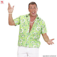 Camicia Hawaiana Verde