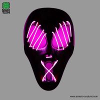 Ghost mask with lights