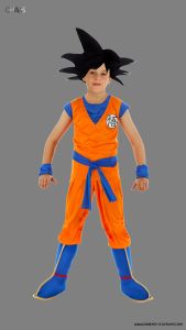 Goku Saiyan DBZ Kid