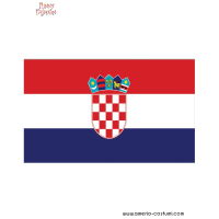 Bandera Croacia 90x150