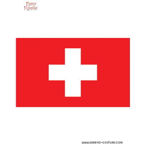 Bandera Suiza 90x150