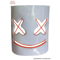 Maschera Smiley con led