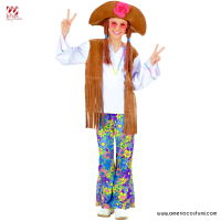 Chica Hippie Woodstock