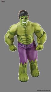 Aufblasbarer Hulk Jr