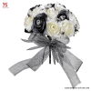 Bouquet Sposa Halloween con teschi e ragni