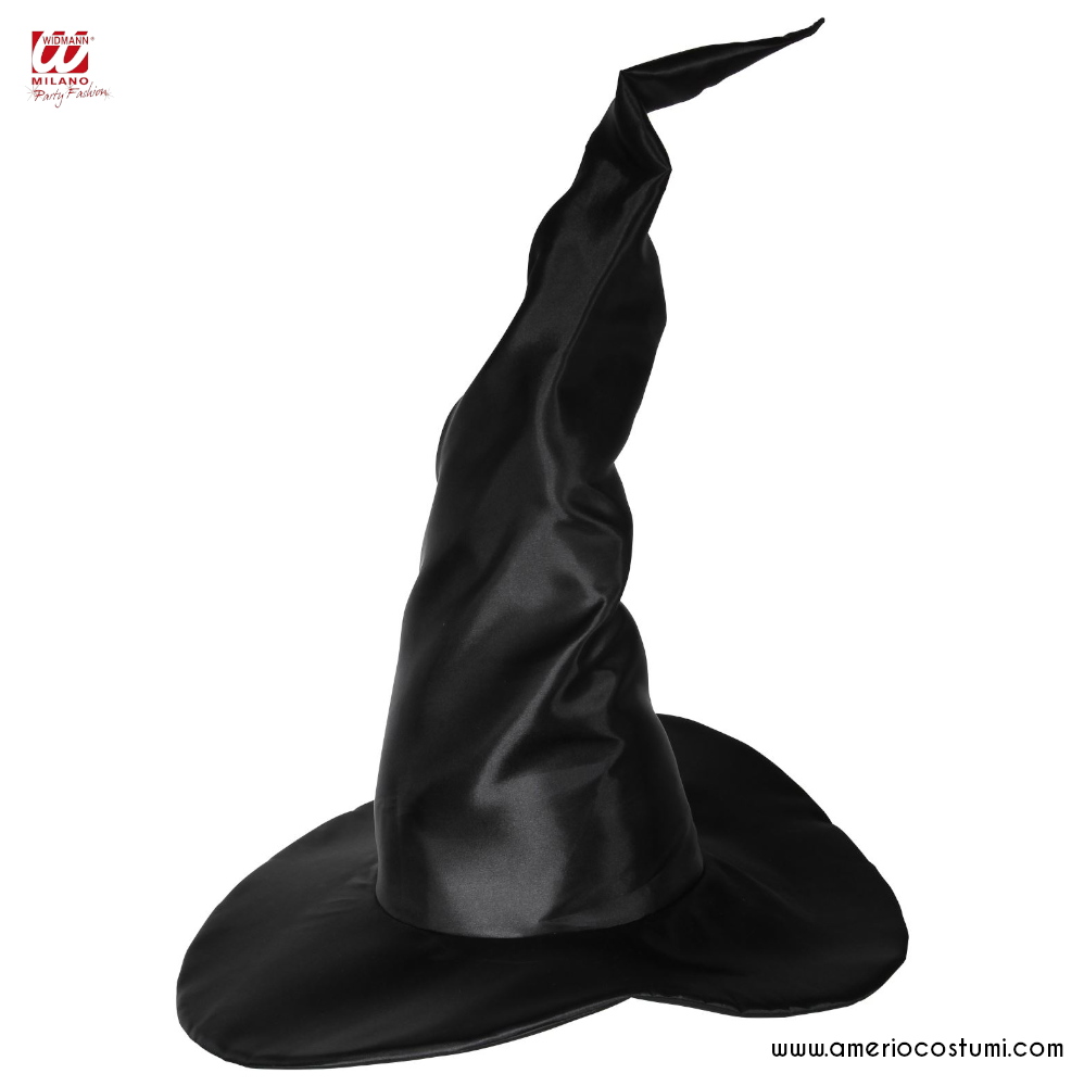Splendida strega donna realistica dalla pelle nera che indossa un grande  cappello · Creative Fabrica